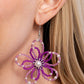 PEARL Crush - Purple - Paparazzi Earring Image