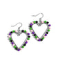 Fun-Loving Fashion - Black - Paparazzi Earring Image