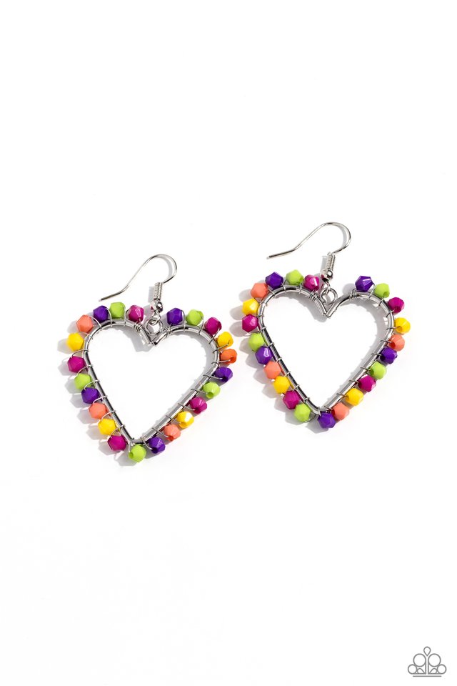 Fun-Loving Fashion - Multi - Paparazzi Earring Image