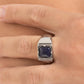 Glittery Gamut - Blue - Paparazzi Ring Image