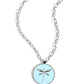 Decorative Dragonfly - Blue - Paparazzi Necklace Image