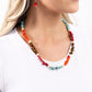 Soothing Stones - Red - Paparazzi Necklace Image