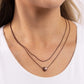 Sweetheart Series - Copper - Paparazzi Necklace Image