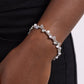 Show-Stopping Sass - Silver - Paparazzi Bracelet Image