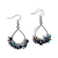 Charm of the Century - Black - Paparazzi Earring Image