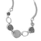 Asymmetrical Attention - Silver - Paparazzi Necklace Image