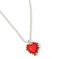 Romantic Ragtime - Red - Paparazzi Necklace Image