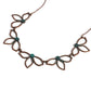 Petal Pageantry - Copper - Paparazzi Necklace Image