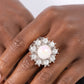 Elite Enchantment - White - Paparazzi Ring Image