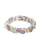 Scattered Springtime - Multi - Paparazzi Bracelet Image