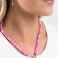 Clearly Carabiner - Pink - Paparazzi Necklace Image