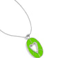 Airy Affection - Green - Paparazzi Necklace Image