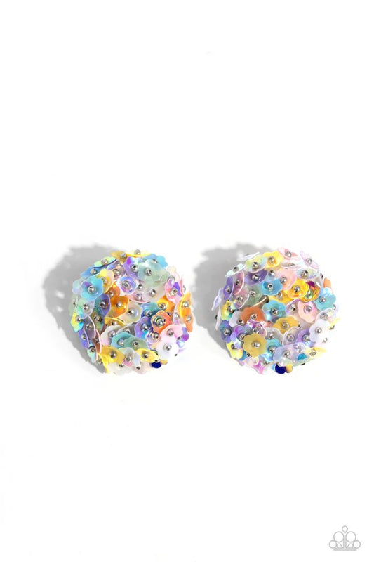 Corsage Character - Multi - Paparazzi Earring Image