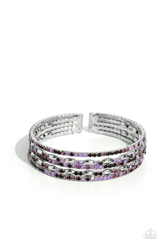 Endless Energy - Purple - Paparazzi Bracelet Image