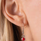 Loving Landmark - Red - Paparazzi Necklace Image