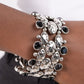 Hammered Headliner - Black - Paparazzi Bracelet Image