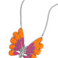 Moth Maven - Pink - Paparazzi Necklace Image
