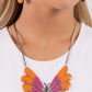 Moth Maven - Pink - Paparazzi Necklace Image