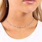 Admirable Accents - Pink - Paparazzi Necklace Image