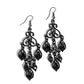 Regal Renovation - Black - Paparazzi Earring Image