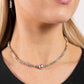 Tasteful Triangles - Silver - Paparazzi Necklace Image