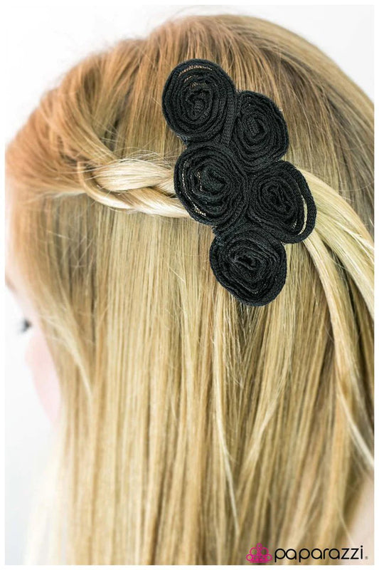 Accesorios para el cabello de Paparazzi ~ Money Talks - Negro