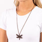 Dragonfly Dance - Copper - Paparazzi Necklace Image