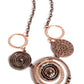 Mysterious Masterpiece - Copper - Paparazzi Necklace Image