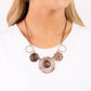 Mysterious Masterpiece - Copper - Paparazzi Necklace Image