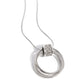 In the Swing of RINGS - White - Paparazzi Necklace Image