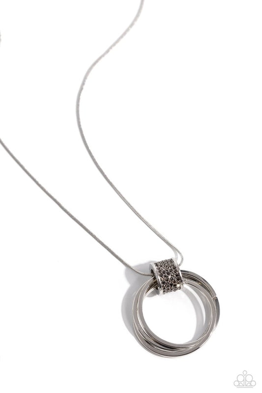 In the Swing of RINGS - Silver - Paparazzi Necklace Image