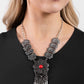 A La ROGUE - Red - Paparazzi Necklace Image