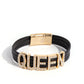 Queen of My Life - Gold - Paparazzi Bracelet Image