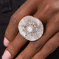 Seriously SUNBURST - White - Paparazzi Ring Image