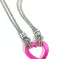 Lead with Your Heart - Pink - Paparazzi Necklace Image