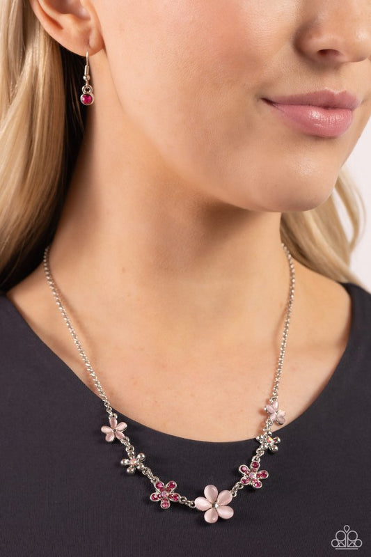 Spring Showcase - Pink - Paparazzi Necklace Image