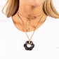 Tied Triumph - Black - Paparazzi Necklace Image
