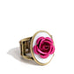 ROSE to My Heart - Brass - Paparazzi Ring Image