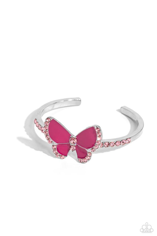 Particularly Painted - Pink - Paparazzi Bracelet Image