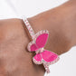 Particularly Painted - Pink - Paparazzi Bracelet Image