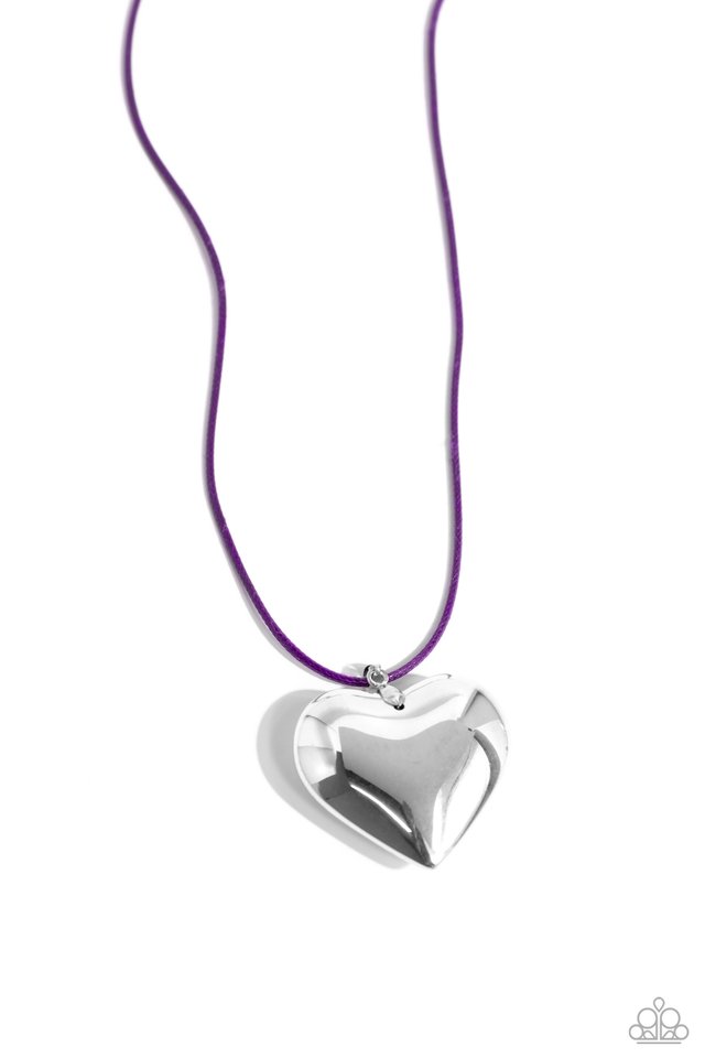 Devoted Daze - Purple - Paparazzi Necklace Image