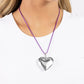Devoted Daze - Purple - Paparazzi Necklace Image