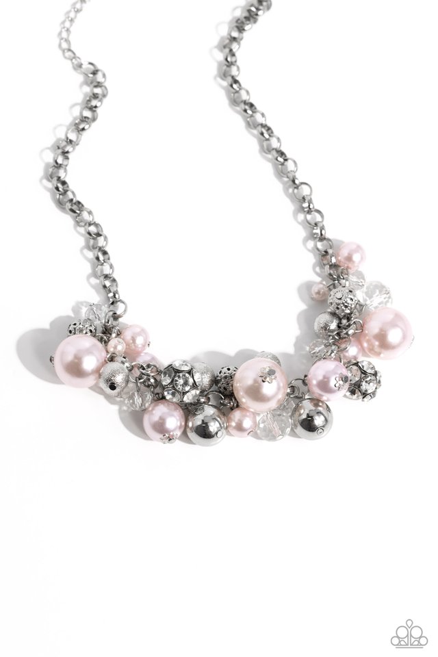 Corporate Catwalk - Pink - Paparazzi Necklace Image