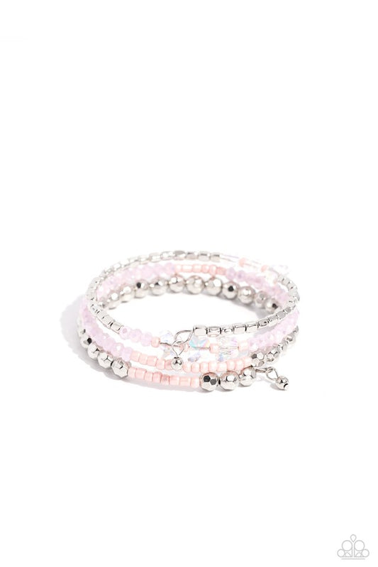 Boundless Behavior - Pink - Paparazzi Bracelet Image