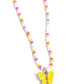 Soaring Shell - Yellow - Paparazzi Necklace Image