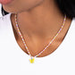 Soaring Shell - Yellow - Paparazzi Necklace Image