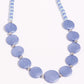 Scratched Showtime - Blue - Paparazzi Necklace Image