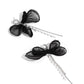 High-Class Heiress - Black - Paparazzi Earring Image