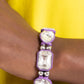 Transforming Taste - Purple - Paparazzi Bracelet Image