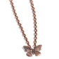 Midair Monochromatic - Copper - Paparazzi Necklace Image